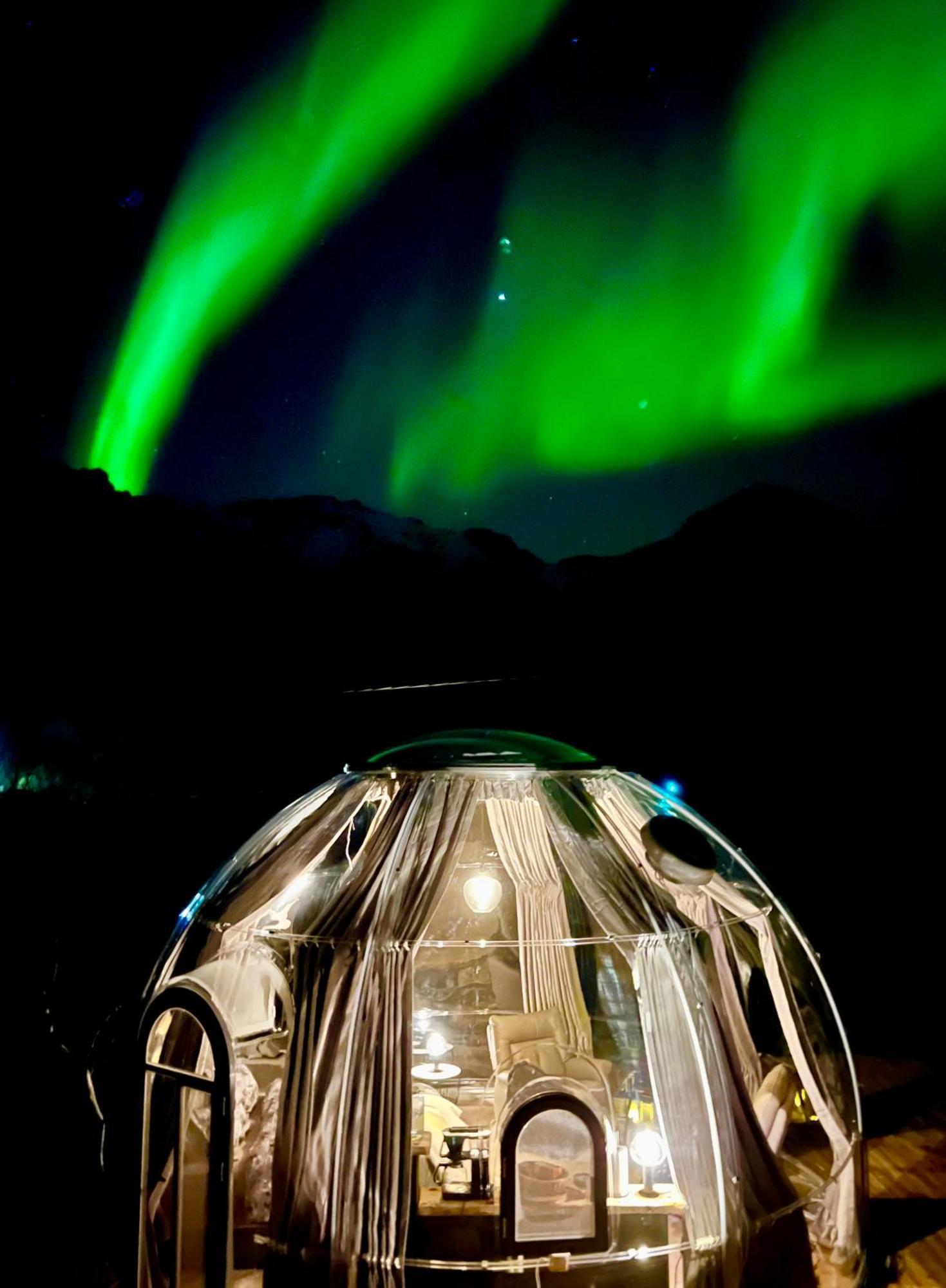 Lofoten Glampingdome Myrland Exterior photo