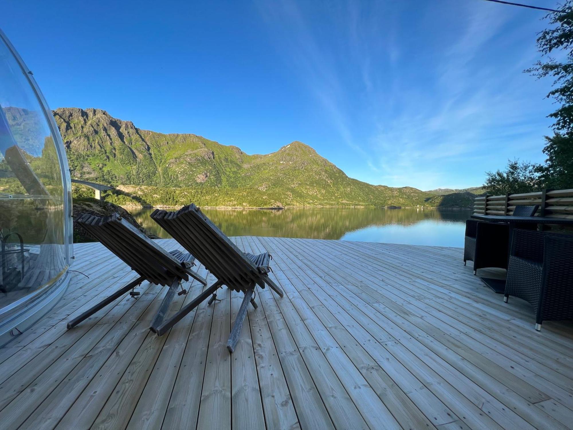 Lofoten Glampingdome Myrland Exterior photo